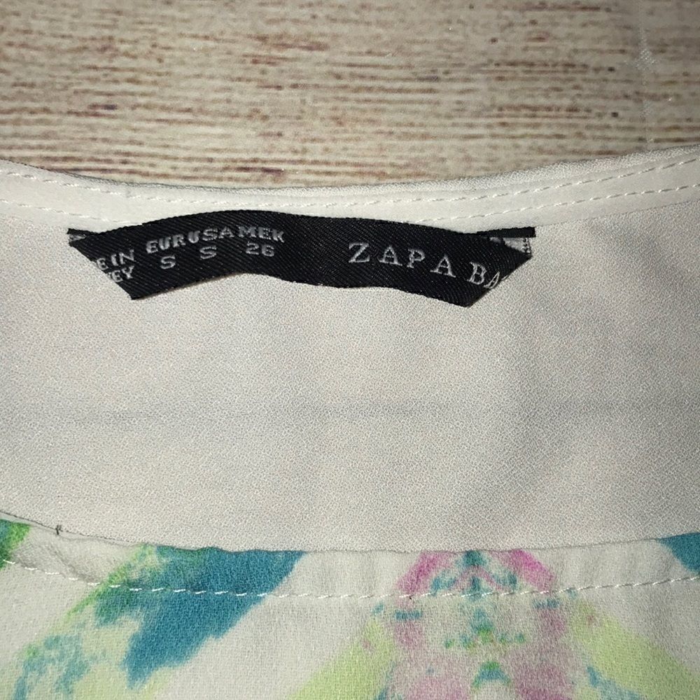 Zapa Basics Abstract Tunic Dress - Picture 4 of 8